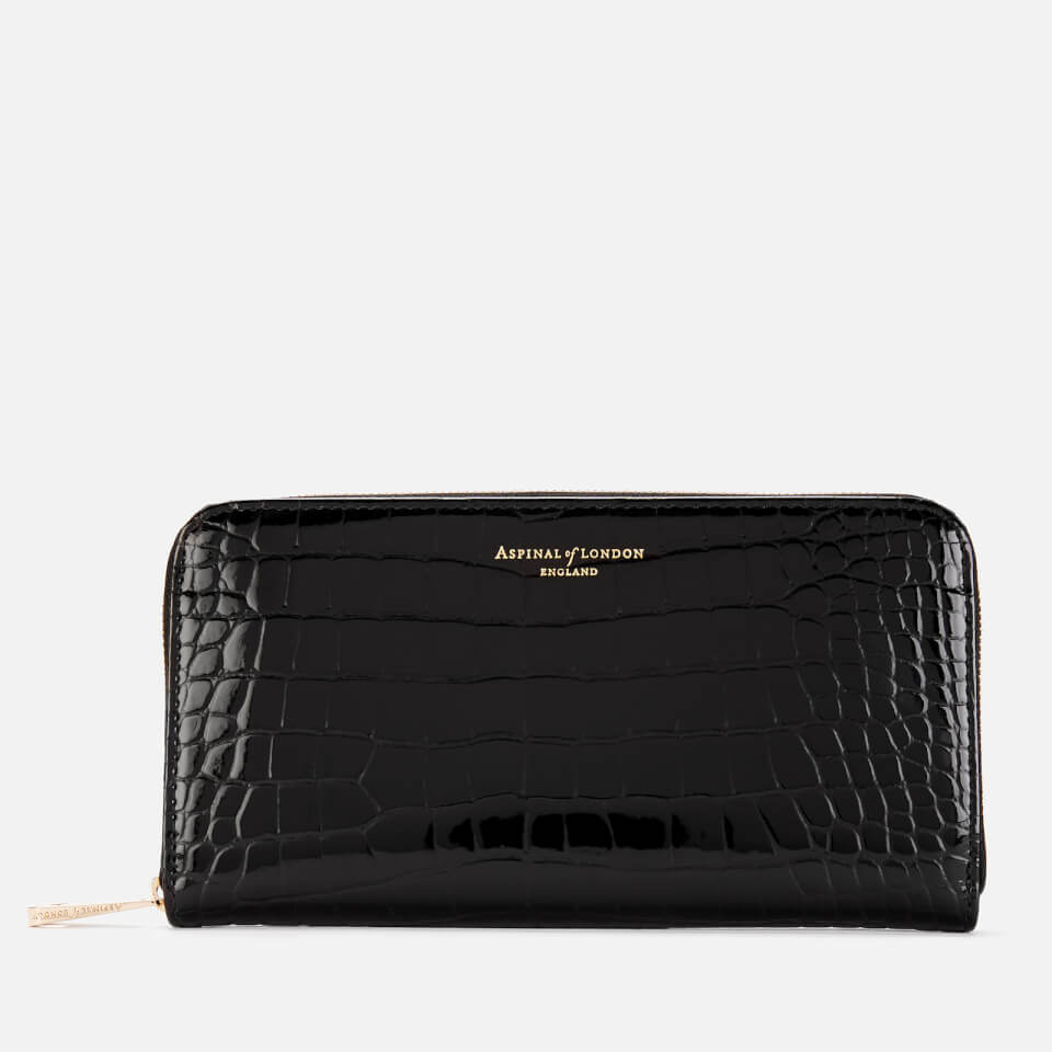 Aspinal of London Women's Continental Purse - Black