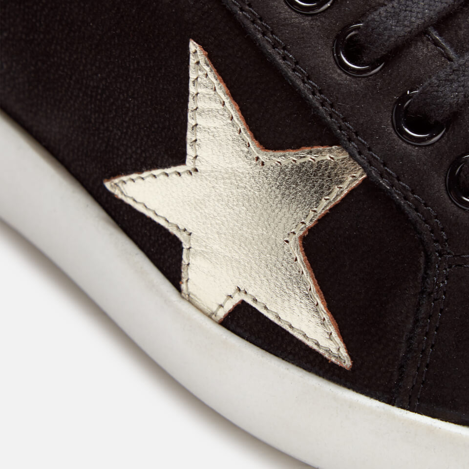 Dune Women s Edris Leather Low Top Trainers Black Allsole