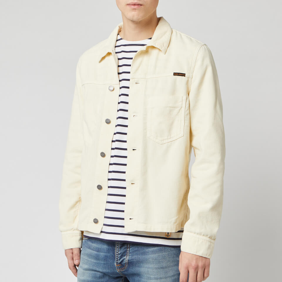 Nudie Jeans Men's Ronny Cord Jacket - Dusty White | Coggles