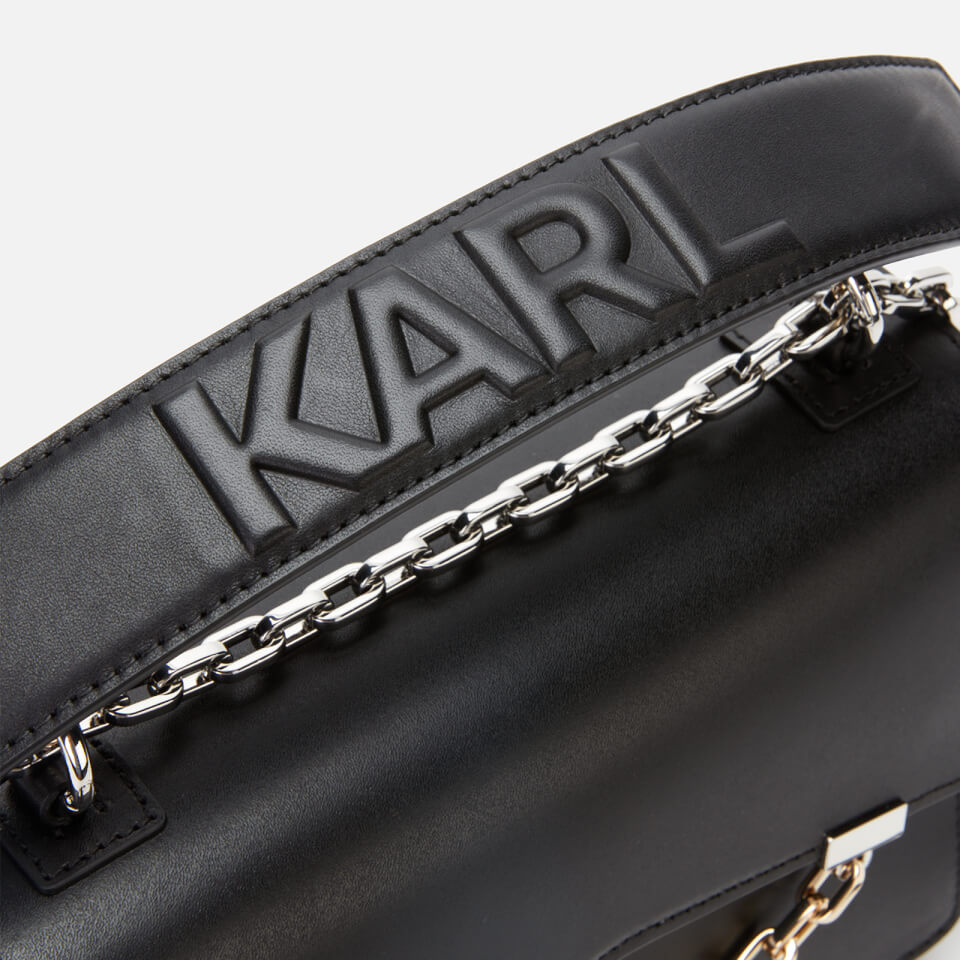 Karl Lagerfeld Women's K/Karl Seven Shoulder Bag - Black