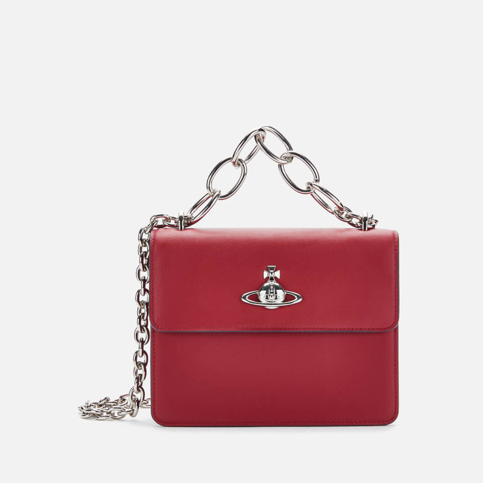 Vivienne Westwood Women's Florence Medium Bag with Flap - Red