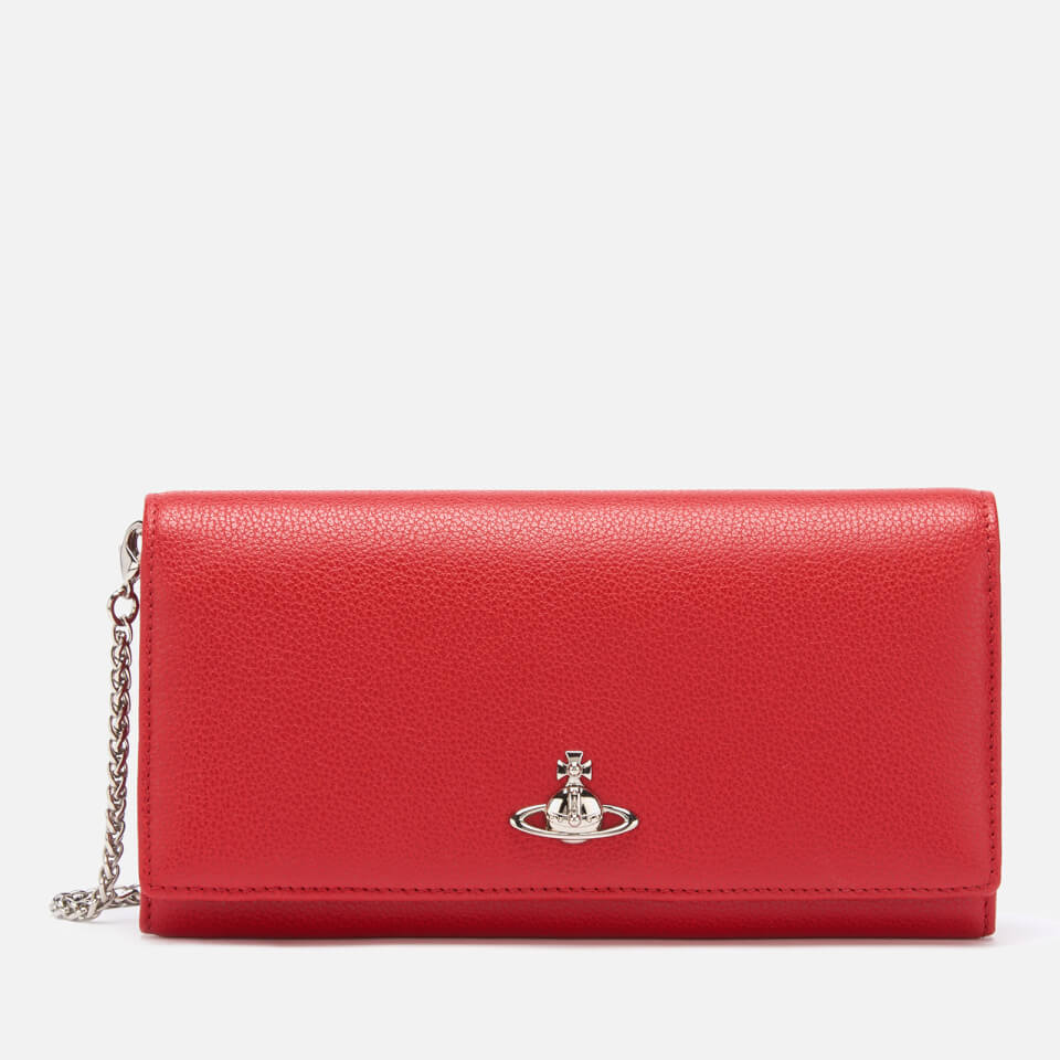 Vivienne Westwood Women's Windsor Long Wallet with Chain - Red