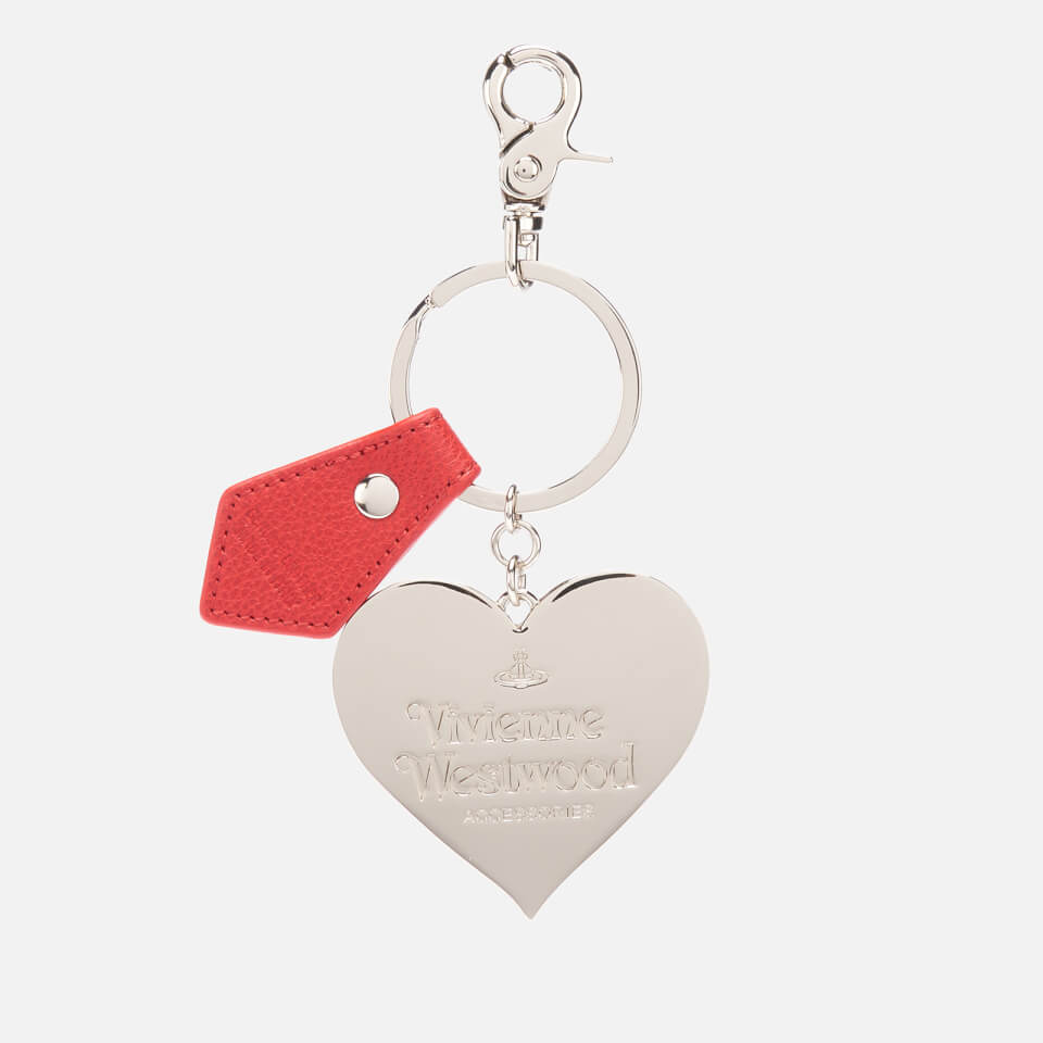 Vivienne Westwood Women's Gadget Mirror Heart Keyring - Red