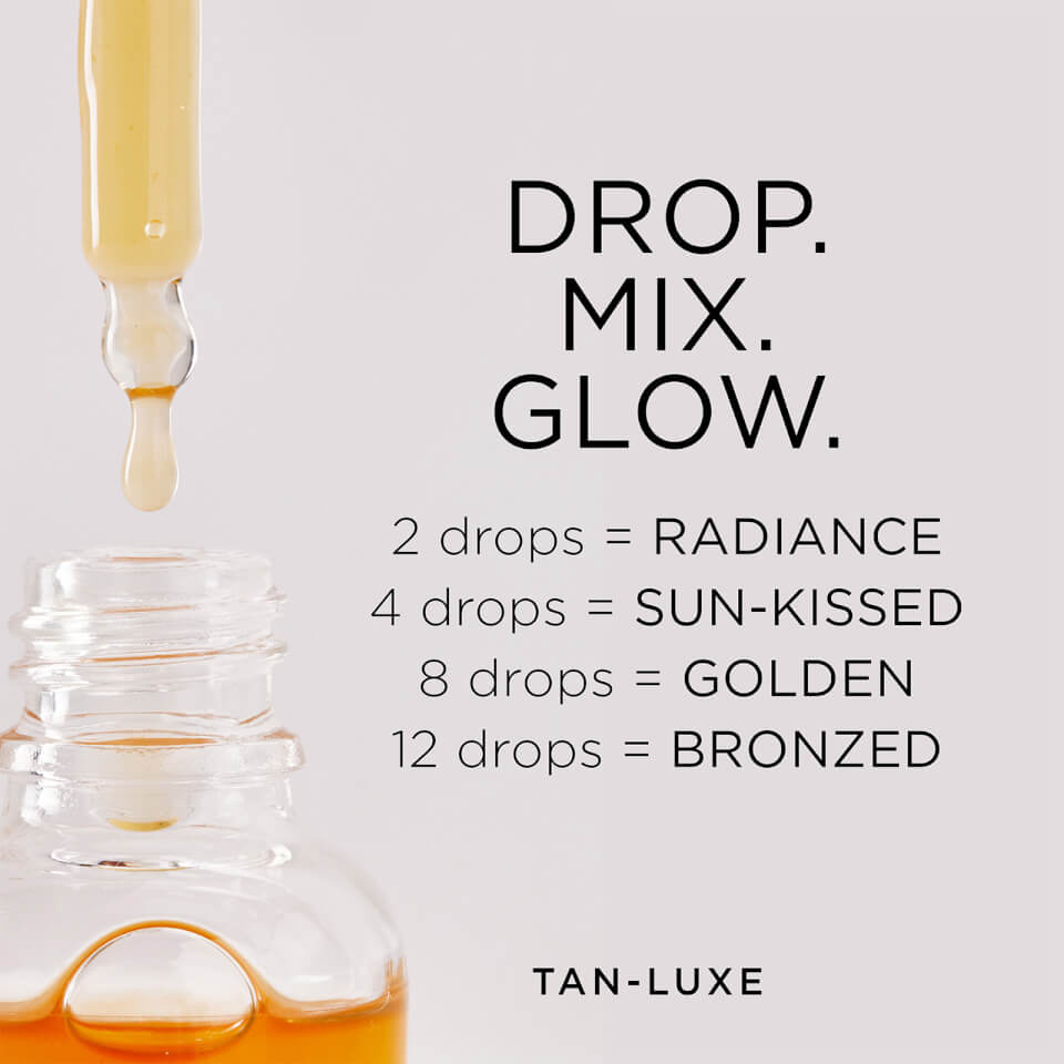 Tan-Luxe The Face Illuminating Self-Tan Drops 30ml - Light/Medium
