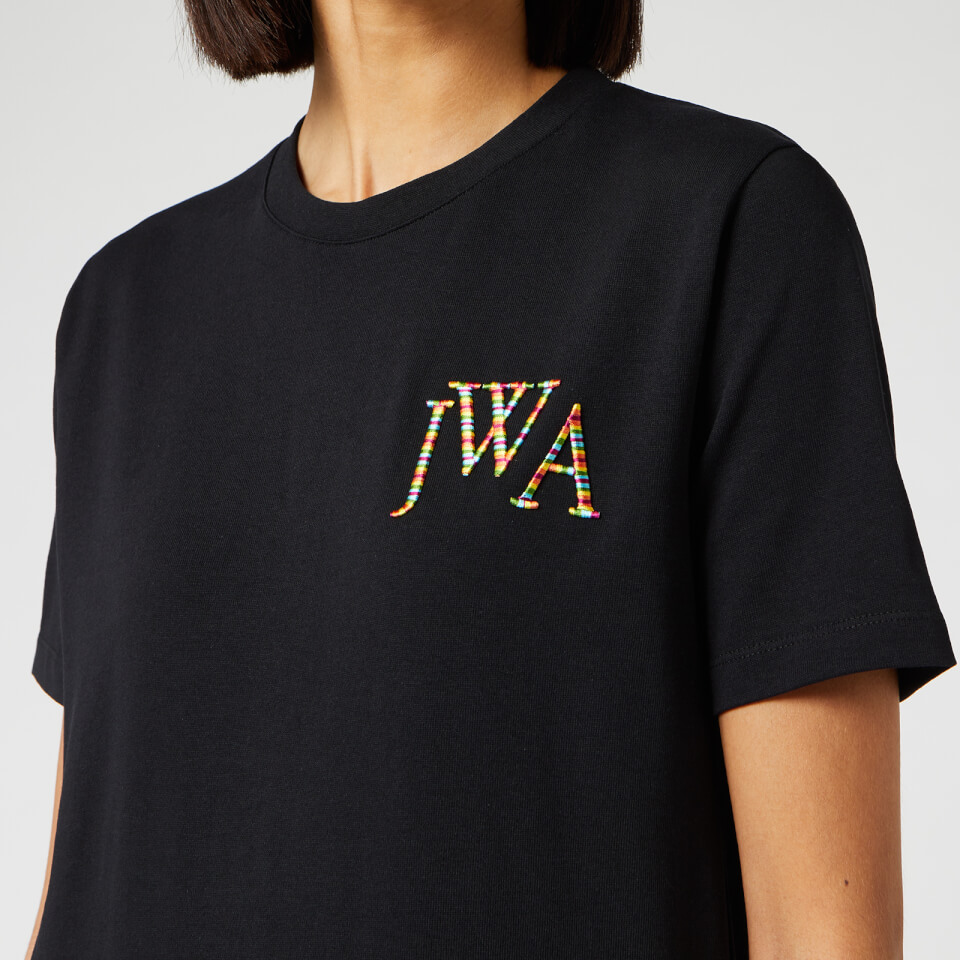 JW Anderson Men's Rembrandt Oversized T-Shirt in Black JW