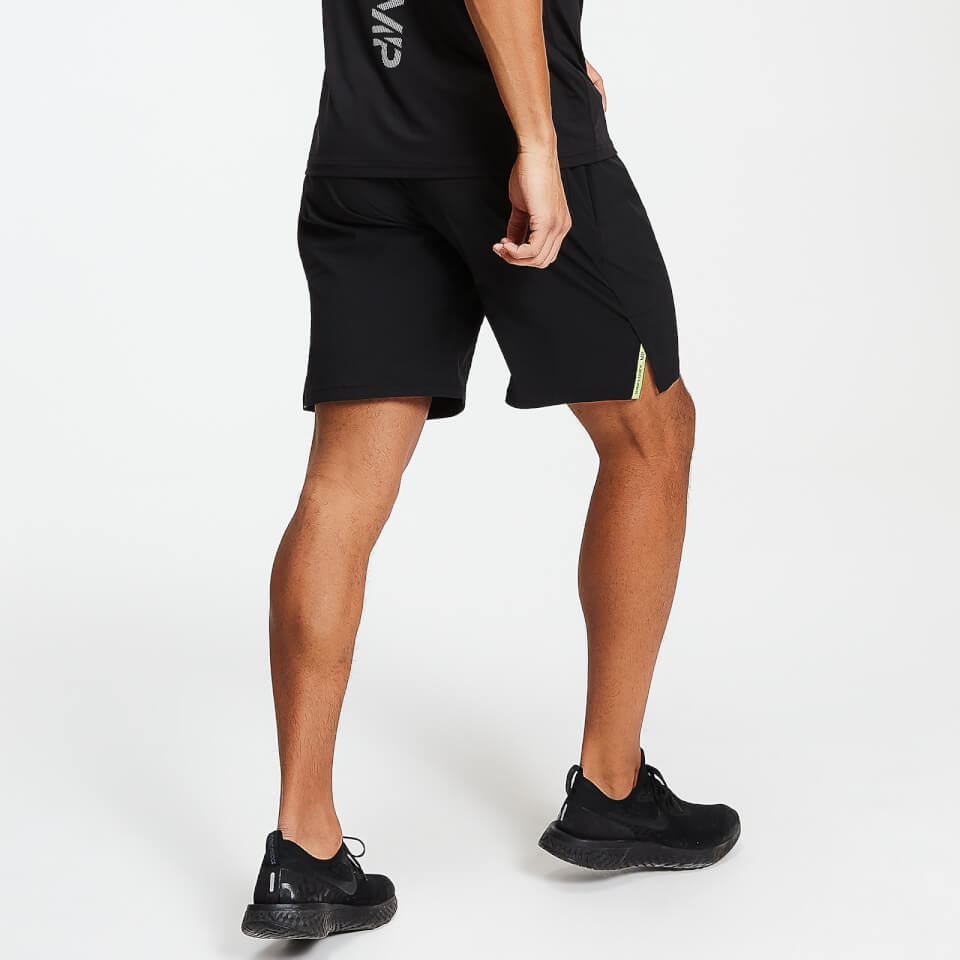 MP Training Men's Stretch Woven 9 Inch Shorts - Black