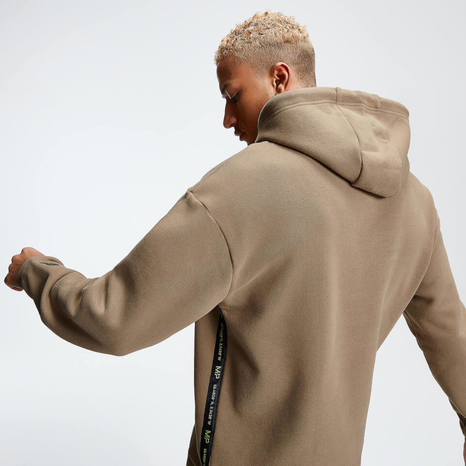MP Men's Rest Day Tape Hoodie - Camel