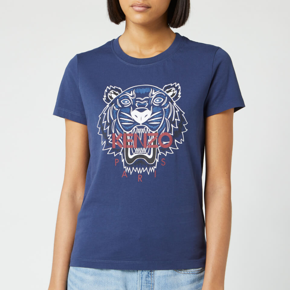 KENZO Women's Tiger T-Shirt - Ink - XS | Coggles