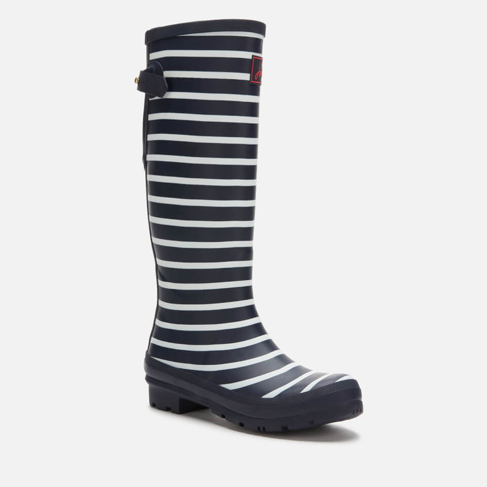 Joules french navy stripe wellies new arrivals