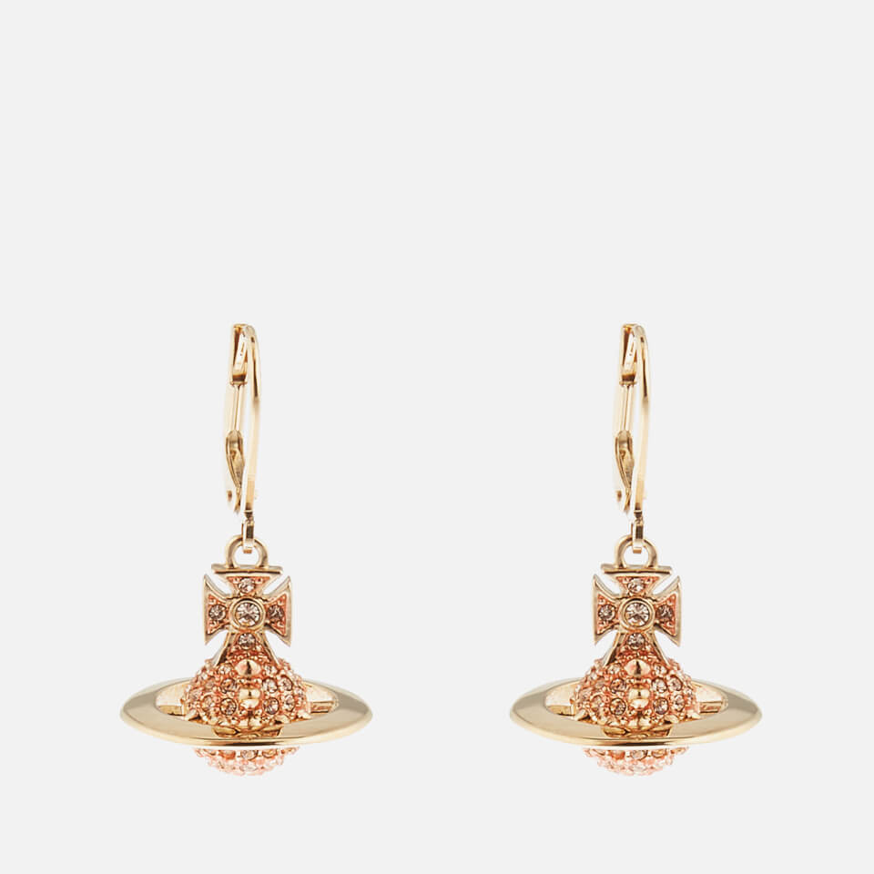 Vivienne Westwood Women's Lena Orb Earrings - Gold Light Peach