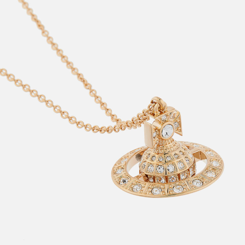 Vivienne Westwood Women's Minnie Orb Pendant - Gold Crystal