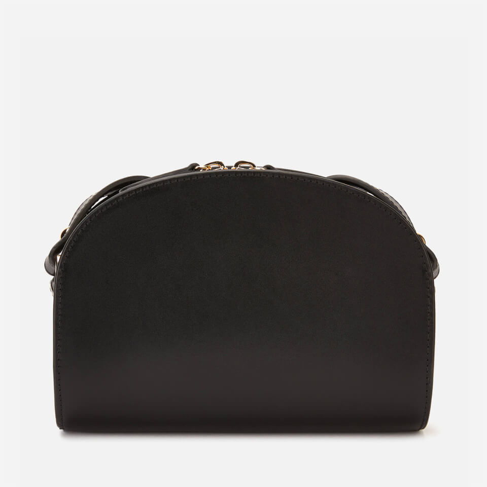 A.P.C. Clutch Demi-Lune Leather Bag