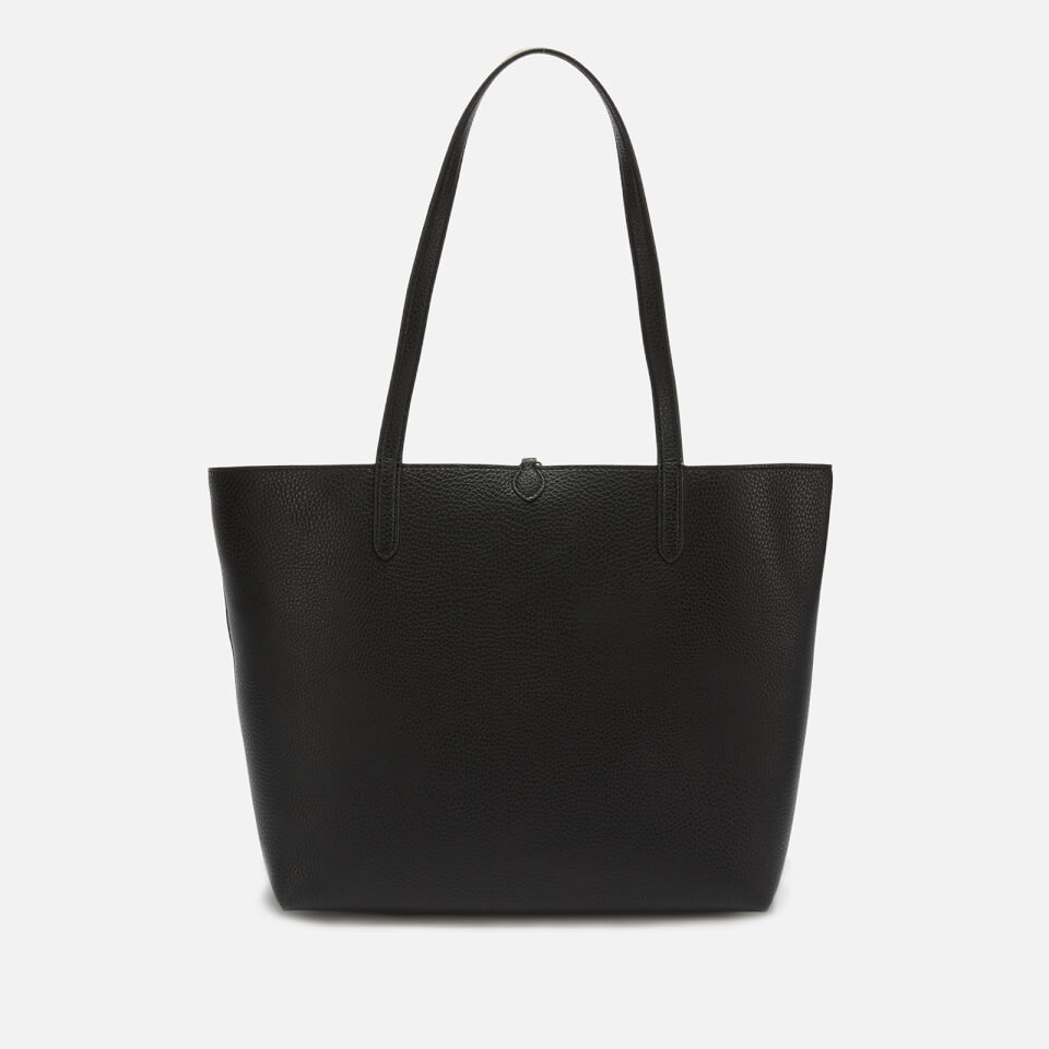 Lauren Ralph Lauren Women's Reversible Medium Tote Bag - Black/Taupe