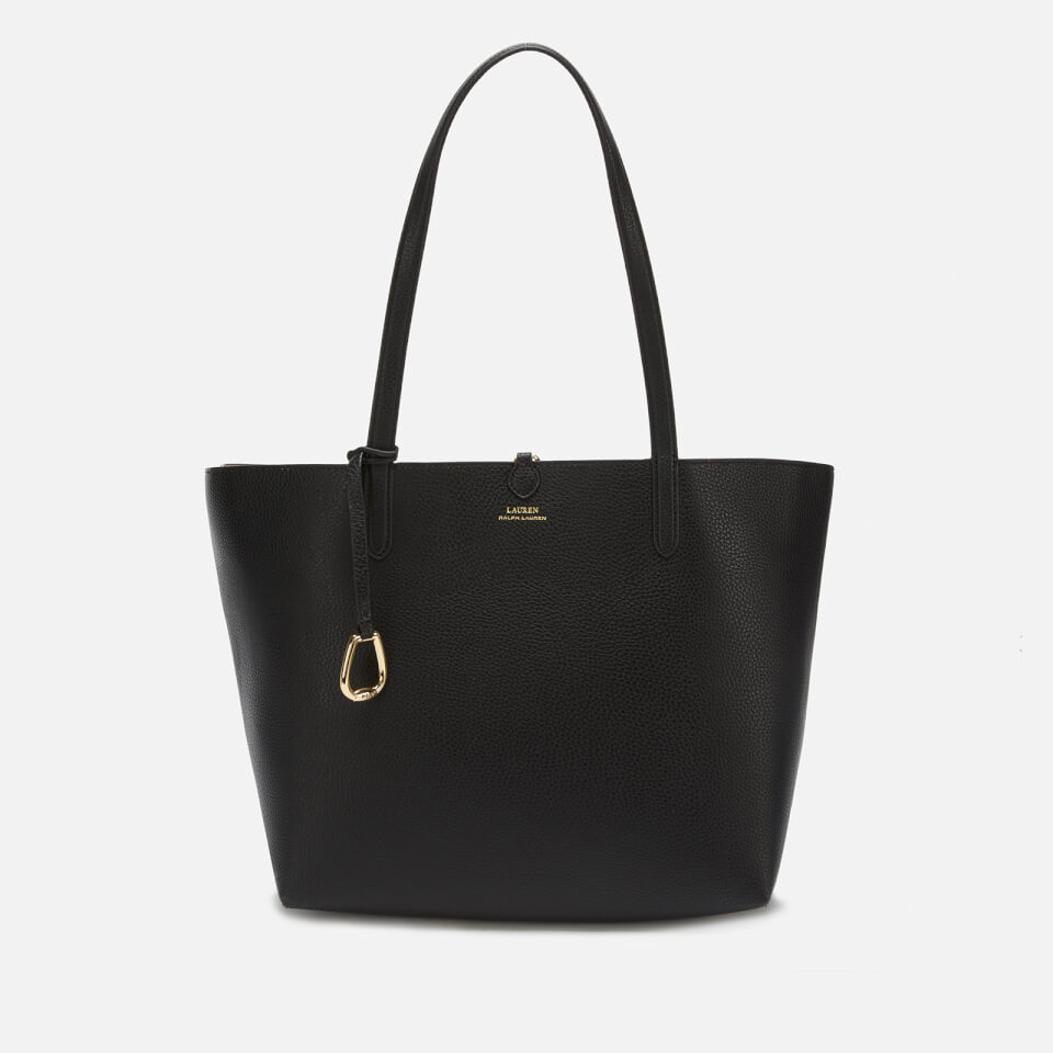 Lauren Ralph Lauren Women's Reversible Medium Tote Bag - Black/Taupe
