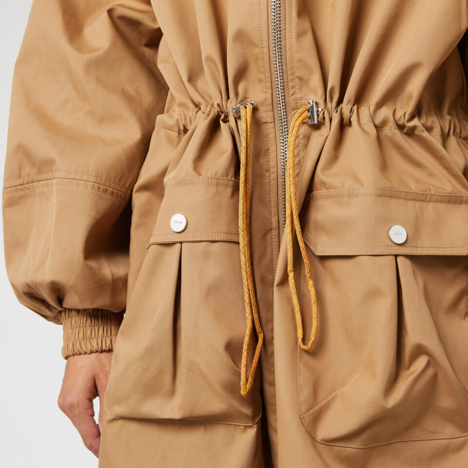 Ganni double cotton jacket store