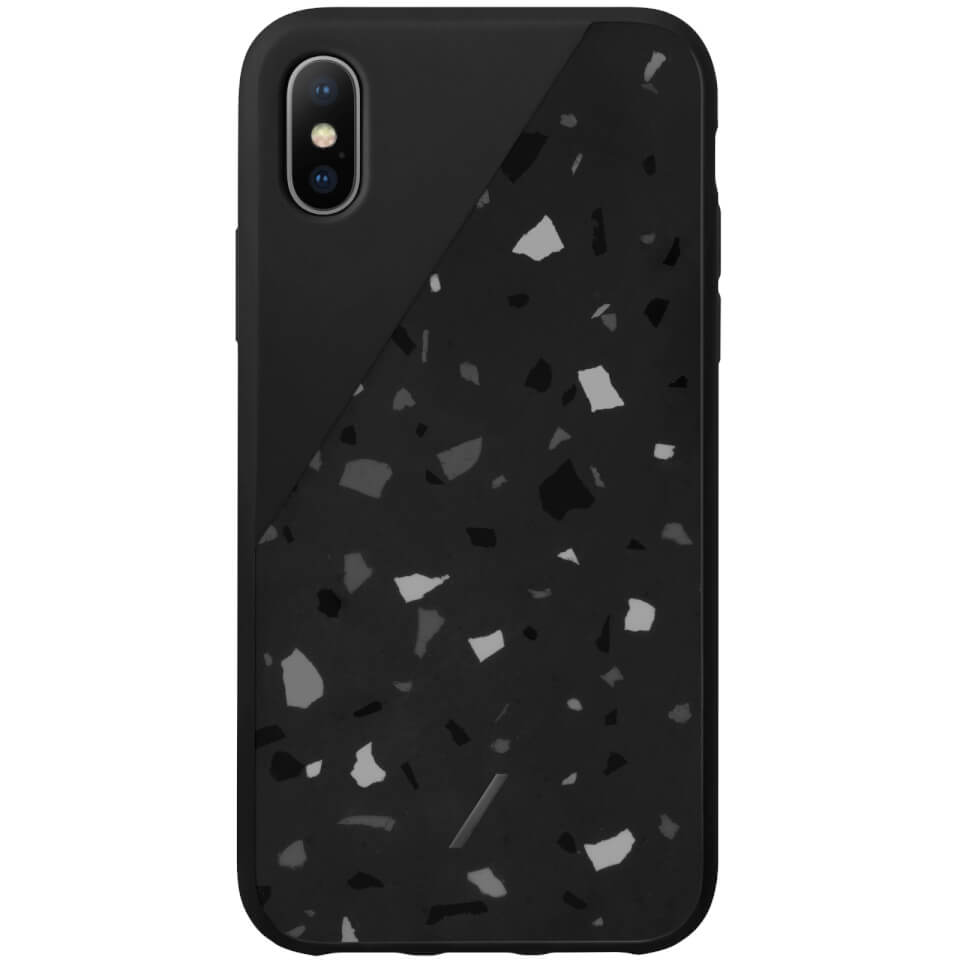 Native Union Clic Terrazzo iPhone XS Case - Black