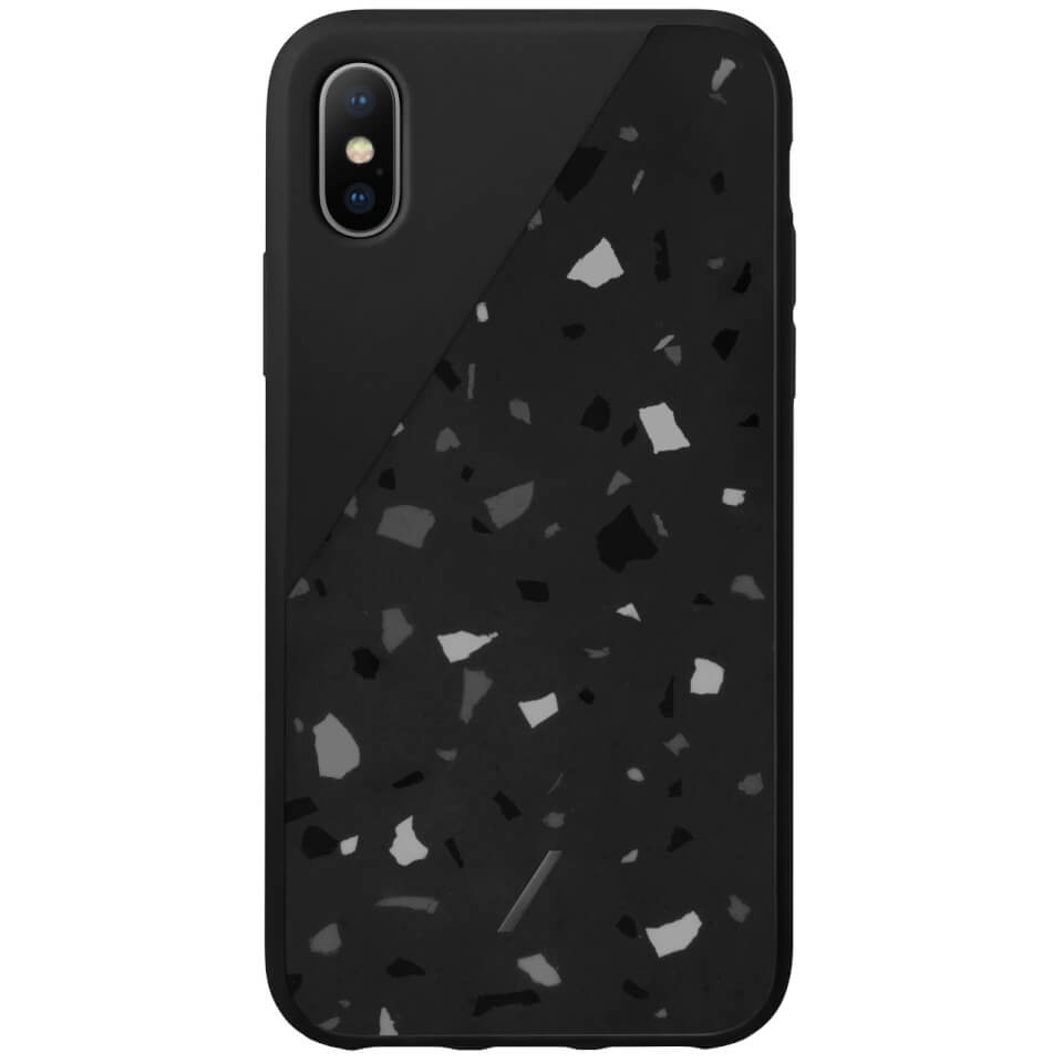 Native Union Clic Terrazzo iPhone XS Max Case - Black