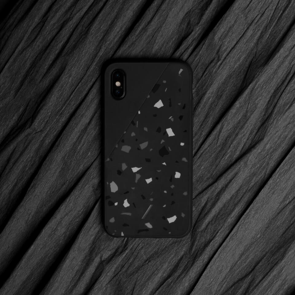 Native Union Clic Terrazzo iPhone XS Max Case - Black