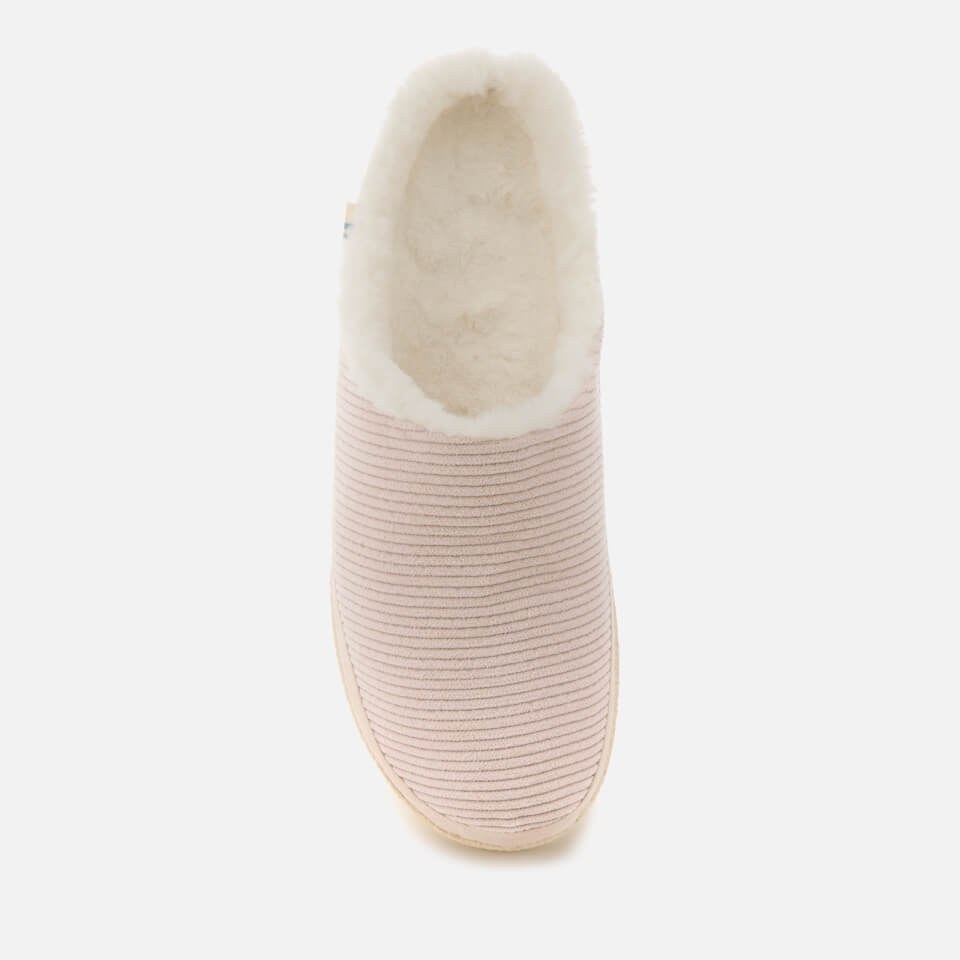TOMS Women s Ivy Corduroy Mule Slippers Pink Allsole