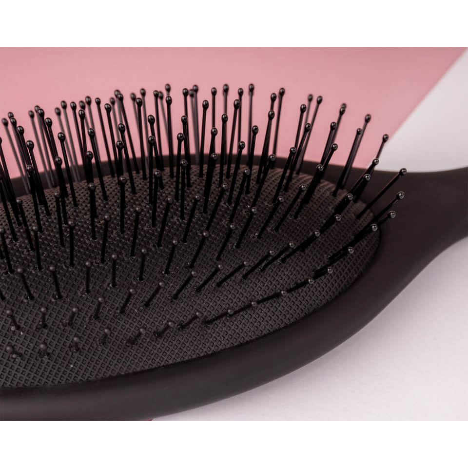 brushworks Oval Detangling Hair Brush - Black