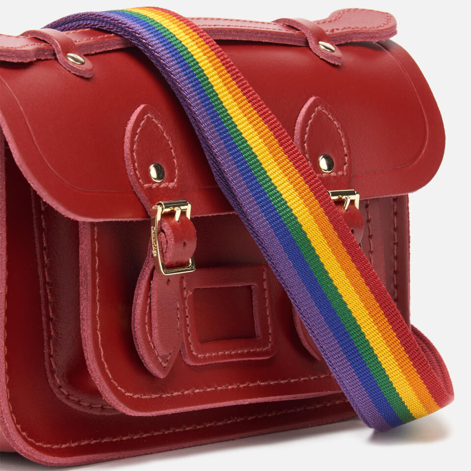 The Cambridge Satchel Company Women's Mini Satchel - Classic Red/Rainbow