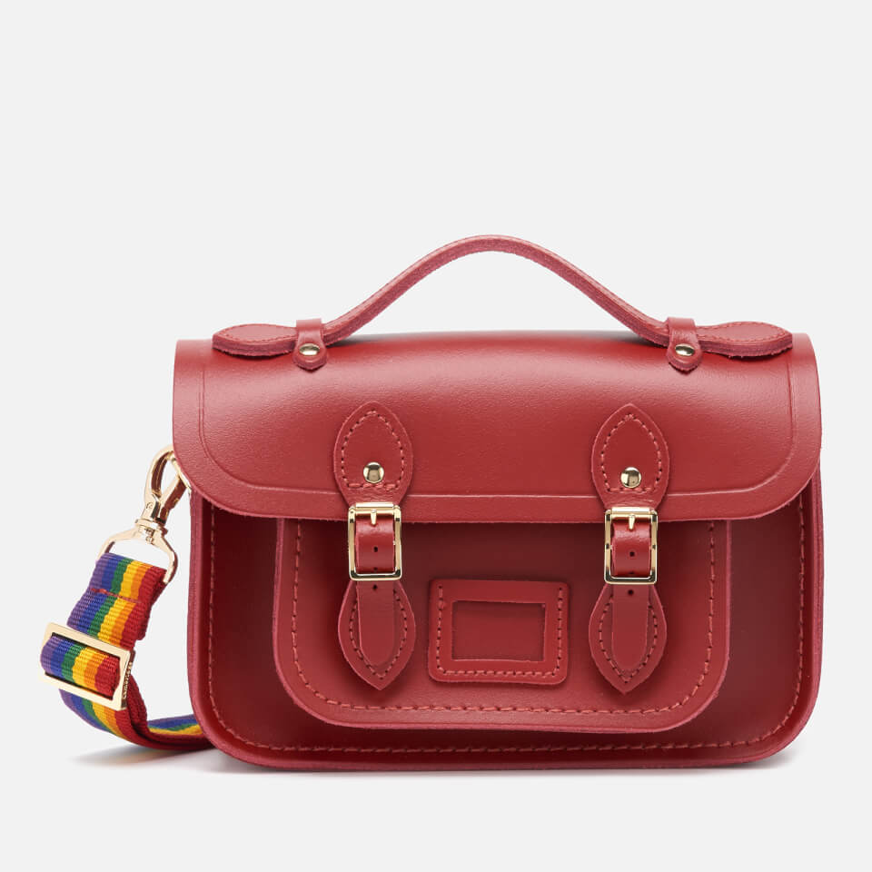 The Cambridge Satchel Company Women's Mini Satchel - Classic Red/Rainbow