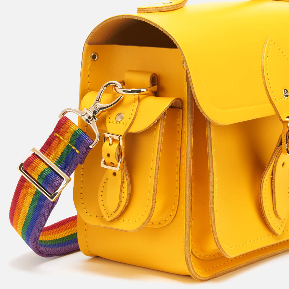 The Cambridge Satchel Company Women's Traveller Bag with Side Pockets - Spectra Yellow/Rainbow