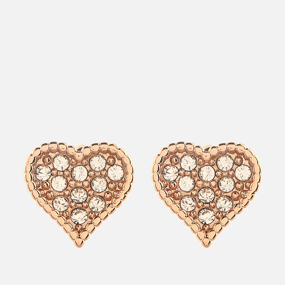 Ted Baker Women's Hanila Hidden Heart Stud Earrings - Rose Gold