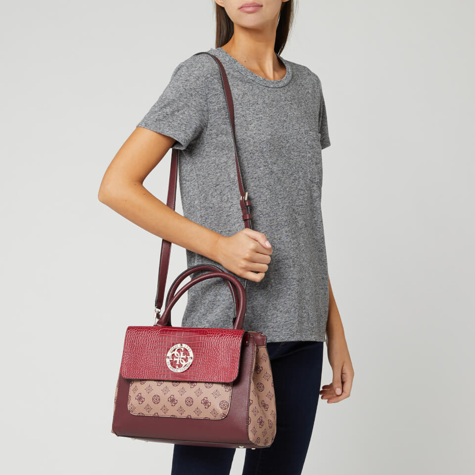 Guess Women's Magnolia Satchel - Merlot