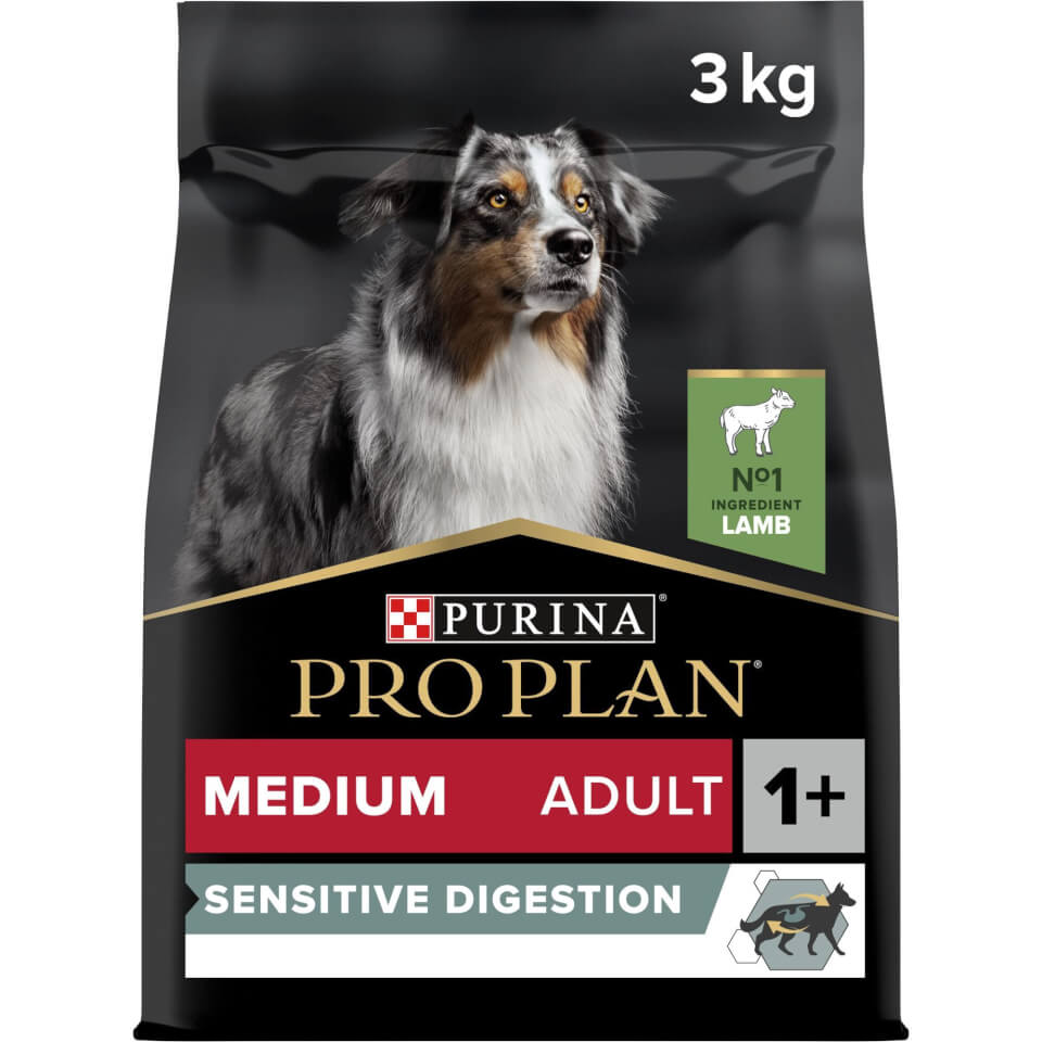 PURINA PRO PLAN Medium ADULT SENSITIVE DIGESTION (Lamm, 3kg)