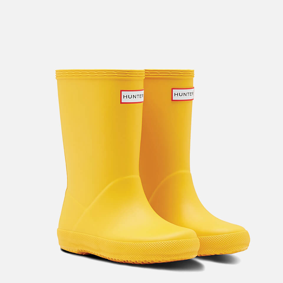 Yellow childrens wellies hot sale
