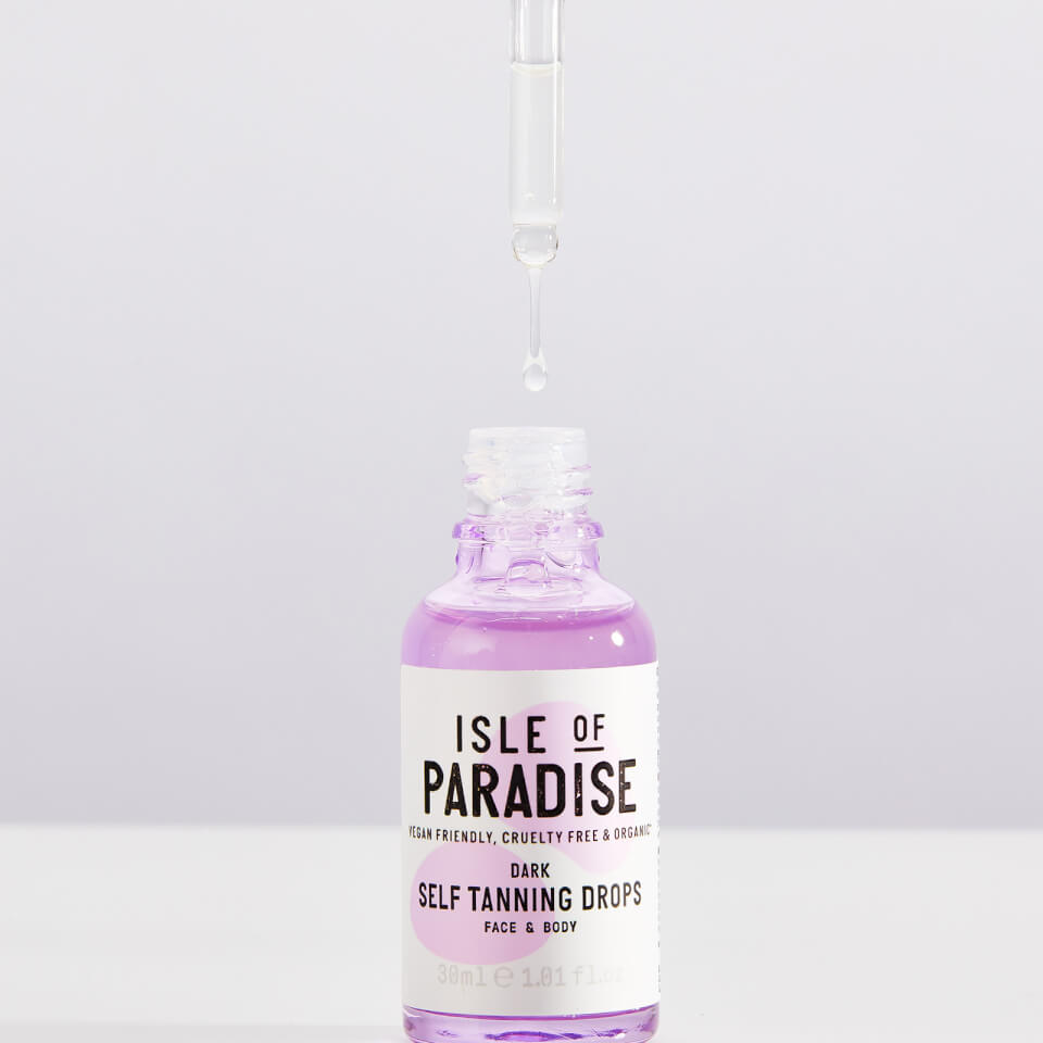 Isle of Paradise Self-Tanning Drops - Dark 30ml