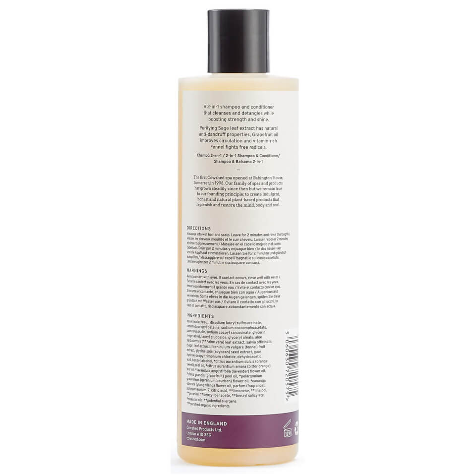 Cowshed 2-In-1 Shampoo & Conditioner 300ml