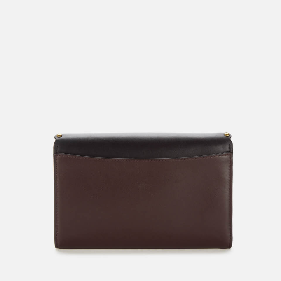Coach Women's Colorblock Scallop Rivets Marlow Bag - Black