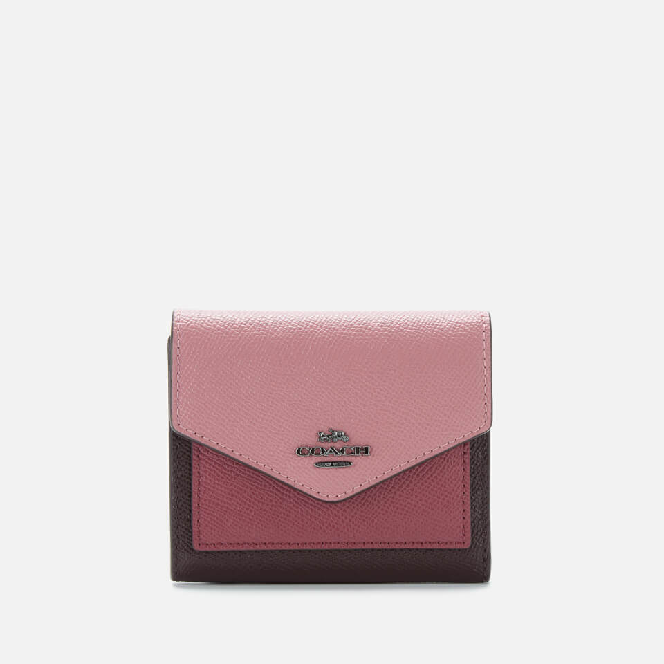 Coach Women's Colorblock Small Wallet - True Pink Multi