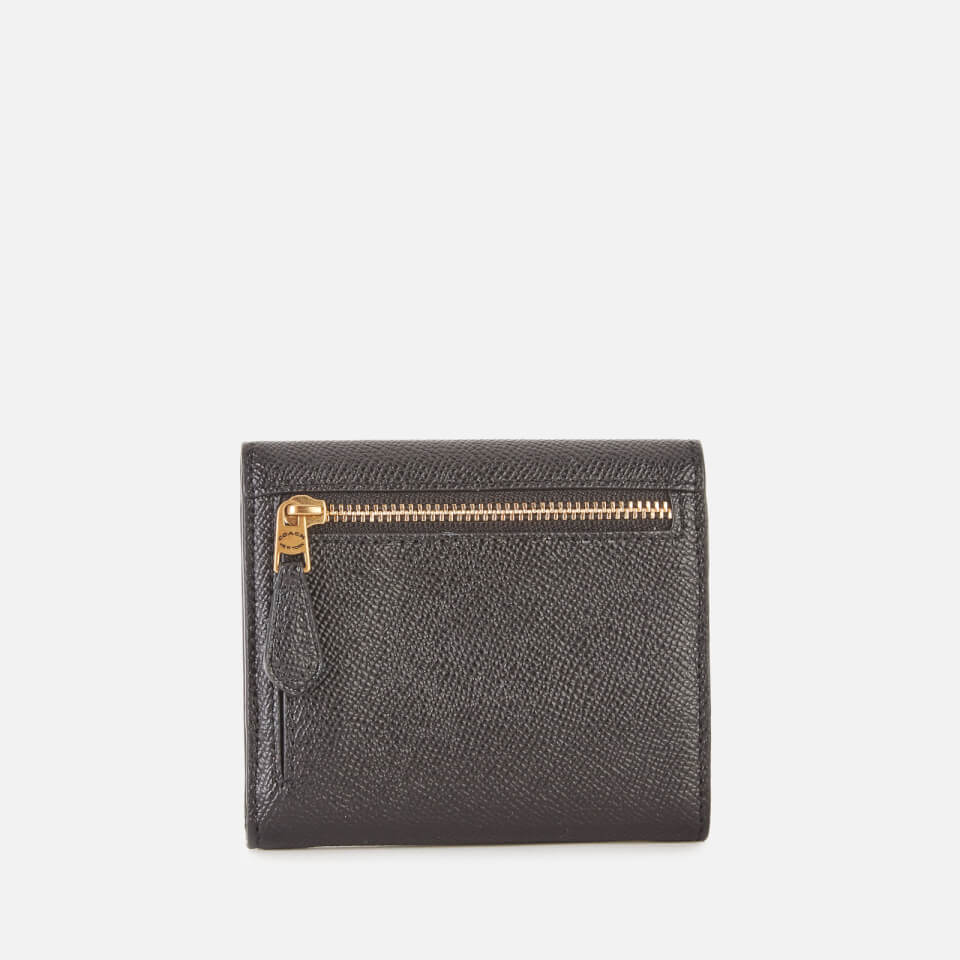 Coach Women's Metallic Colorblock Small Wallet - Metallic Black Multi