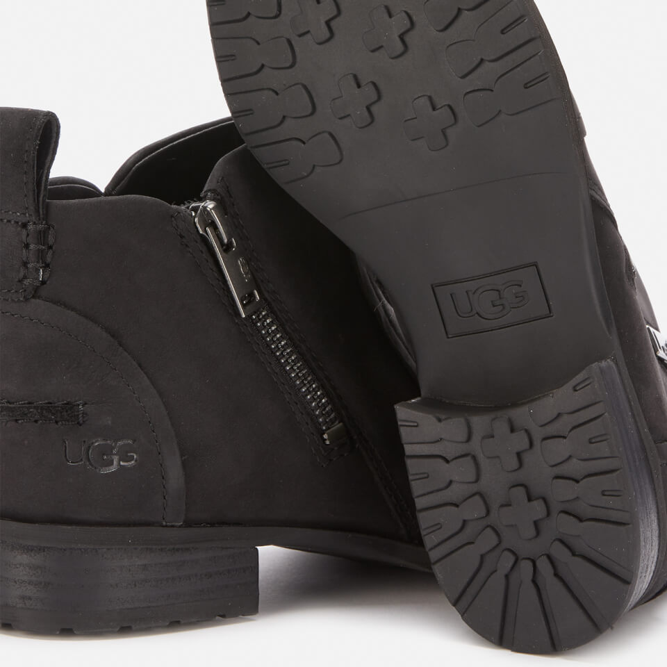 UGG Women s Aureo II Waterproof Ankle Boots Black UK 3 Allsole