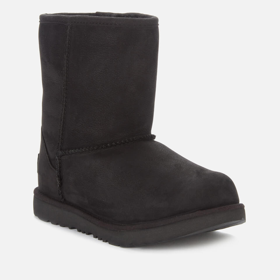UGG Kids' Classic Short II Waterproof Boots - Black