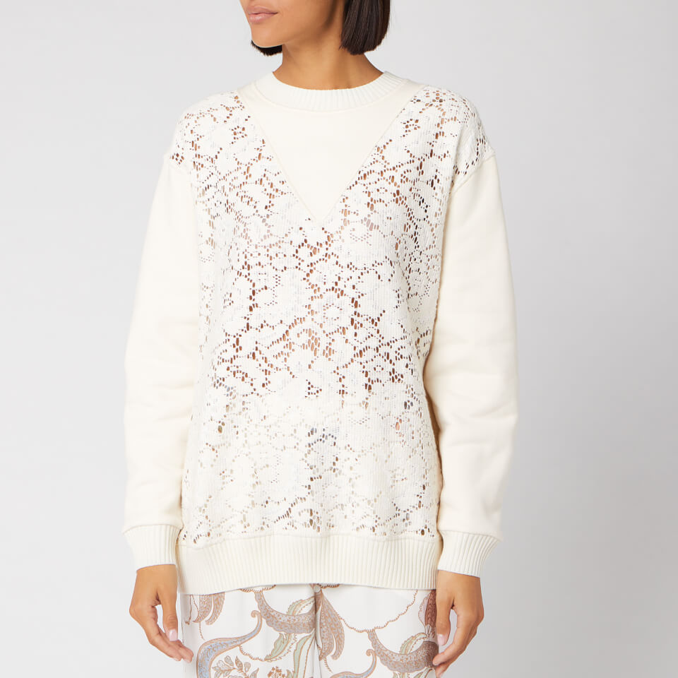 Lumignon original ♥ white lace sheer long op | Lumignon
