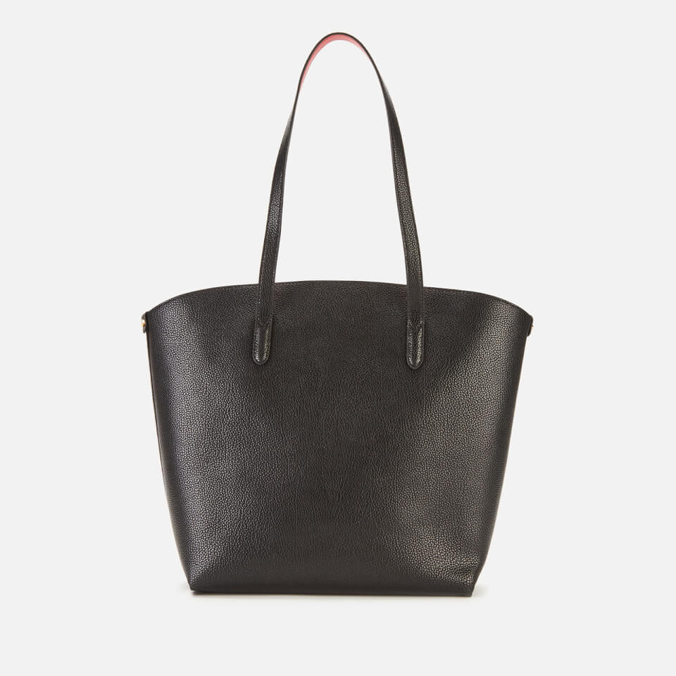 Lulu Guinness Women's Grainy Leather Agnes Tote Bag - Black