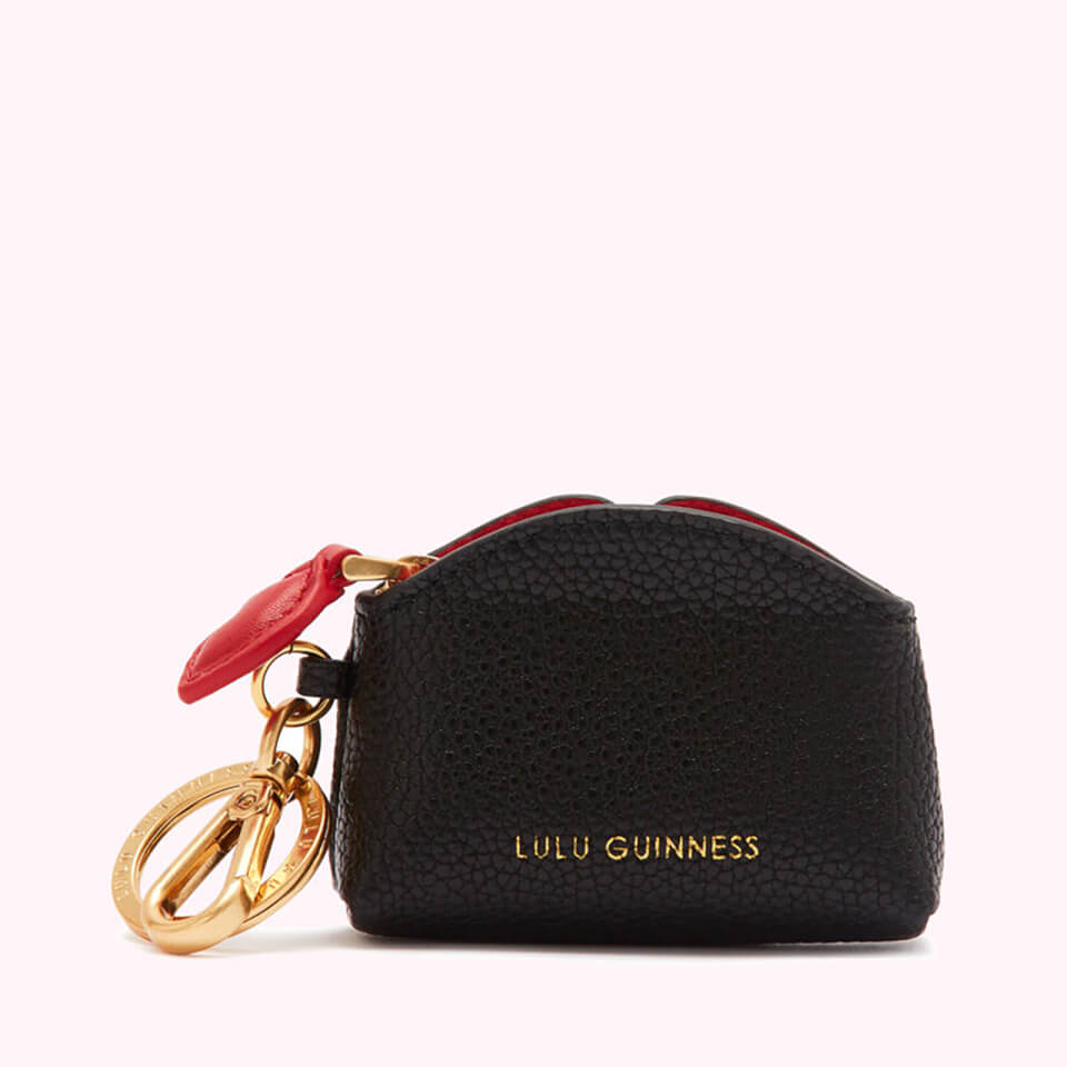 Lulu Guinness Women's Peekaboo Lip Colette Keyring - Black