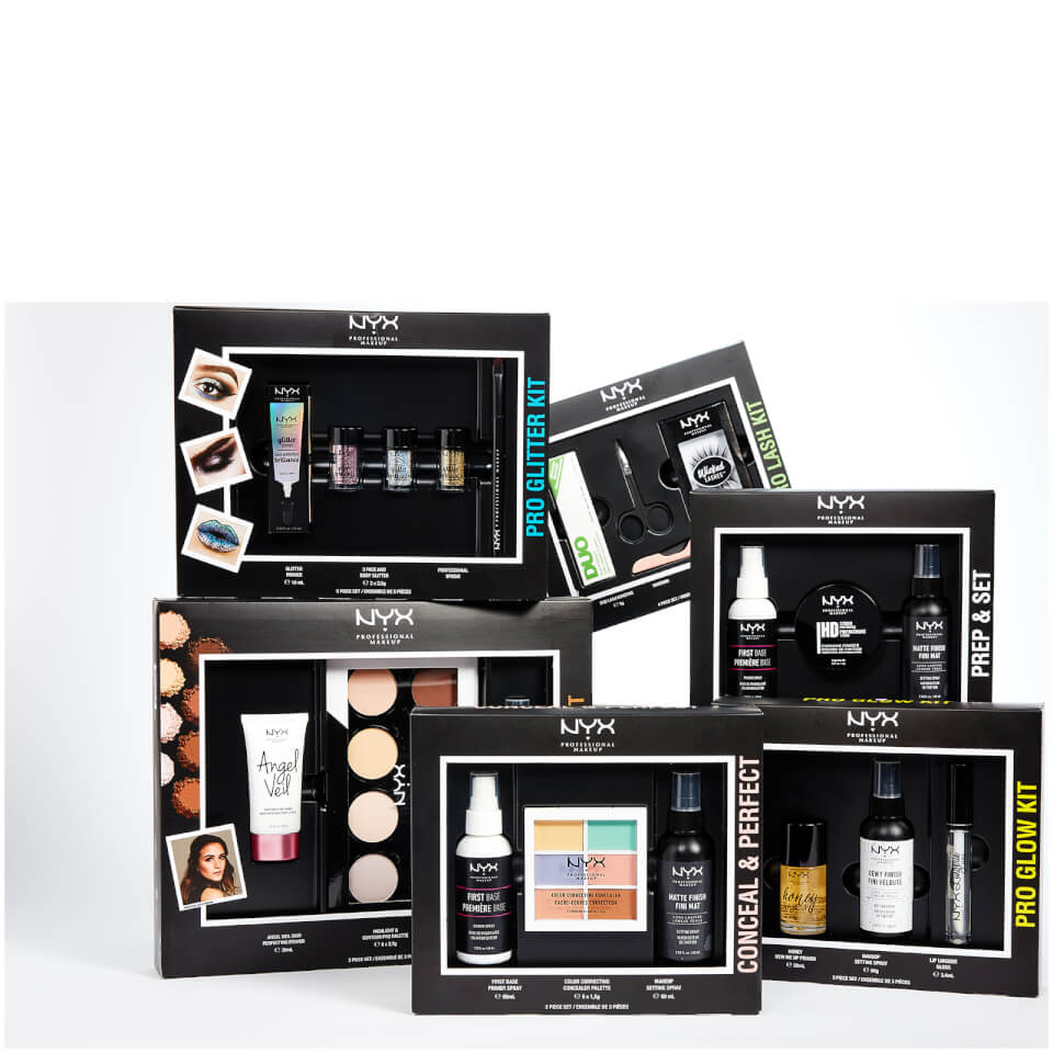 NYX Professional Makeup Natural Hype Eyeshadow, Eyeliner and Mascara Gift Set