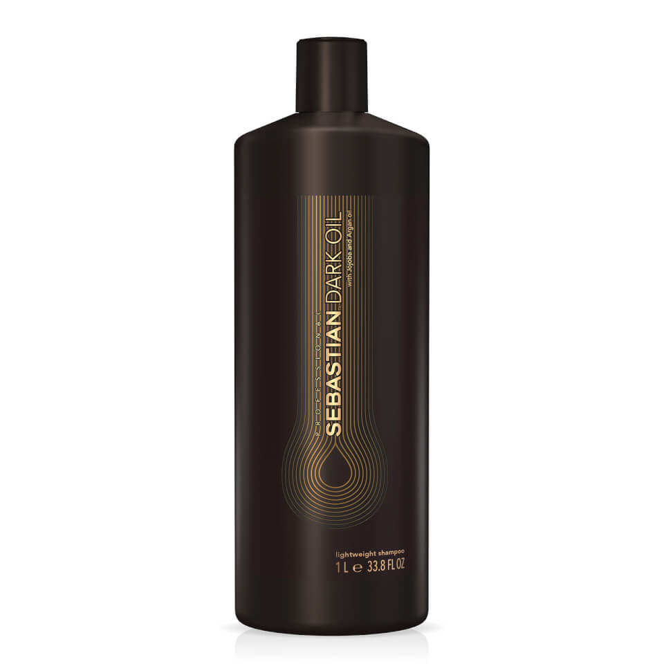 Sebastian Dark Oil Lightweight Jojoba and Argan Oils Shampoo 1000ml