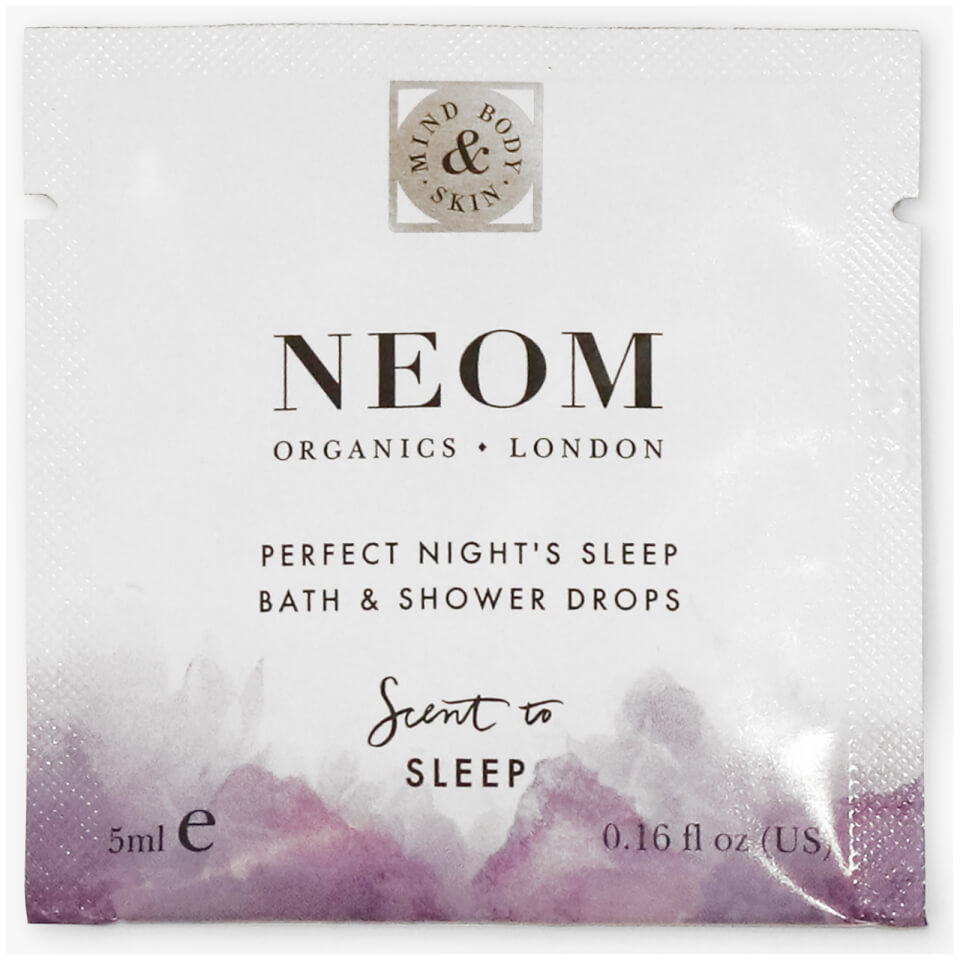 NEOM Perfect Night's Sleep Bath and Shower Drops Sample 2ml
