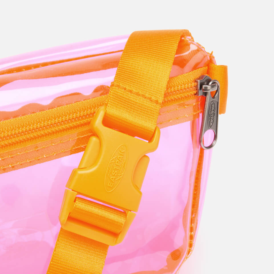 Eastpak Women's Authentic Transparent Springer Bum Bag - Fluo Pink Film