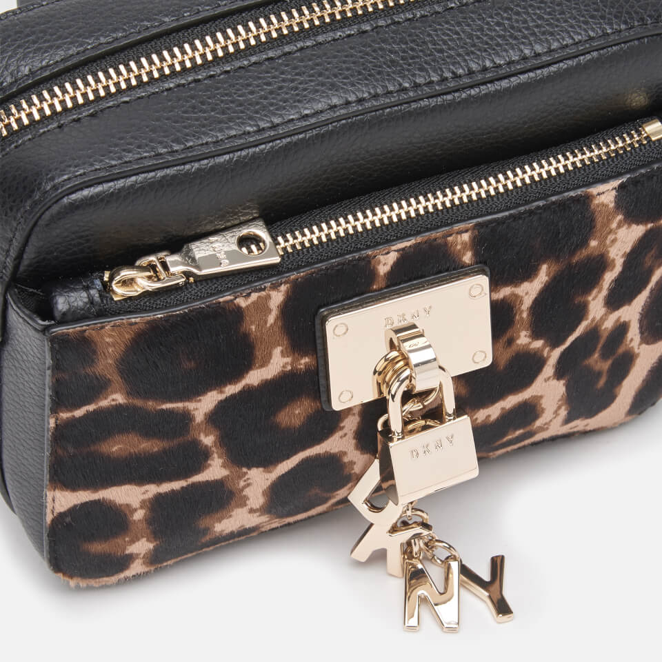 DKNY Women's Elissa Camera Bag - Leopard