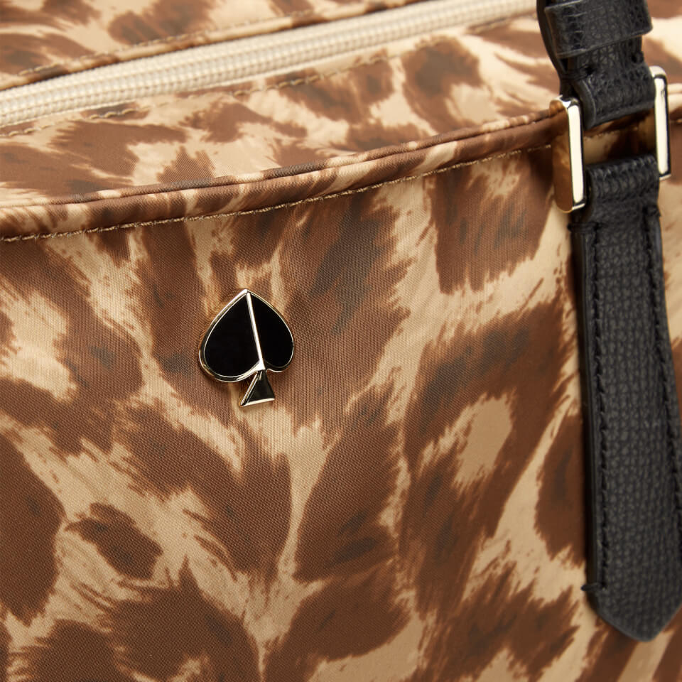 Kate Spade New York Women's Taylor Leopard Large Tote Bag - Natural Multi