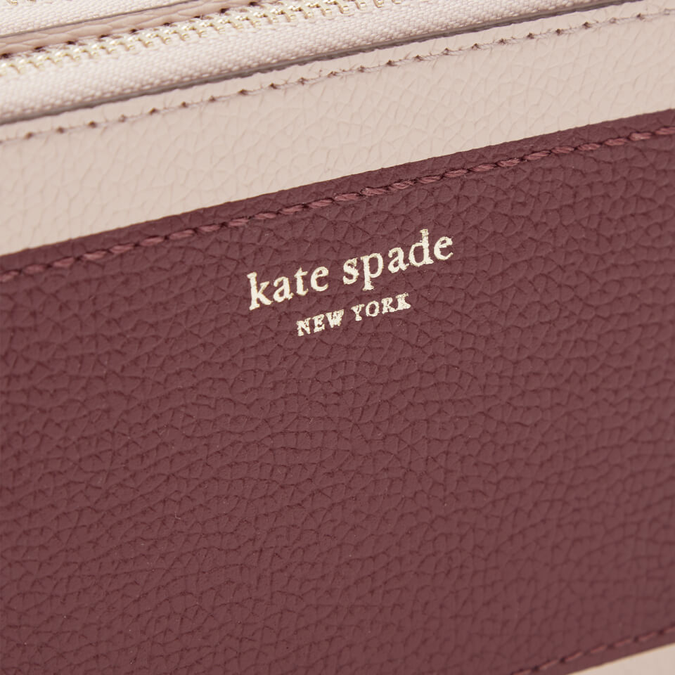 Kate Spade New York Women's Margaux Double Zip Mini Cross Body Bag - Cherry