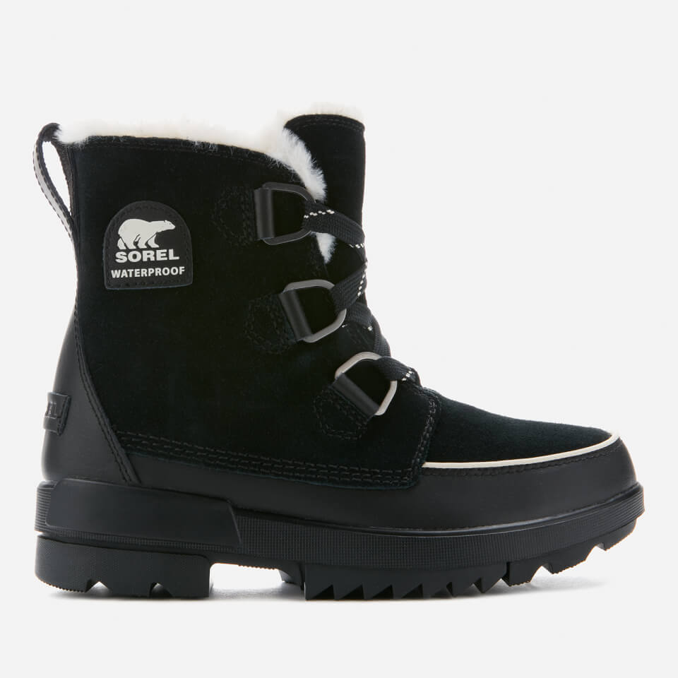 Sorel Women's Torino Waterproof Suede Hiking Style Boots - Black