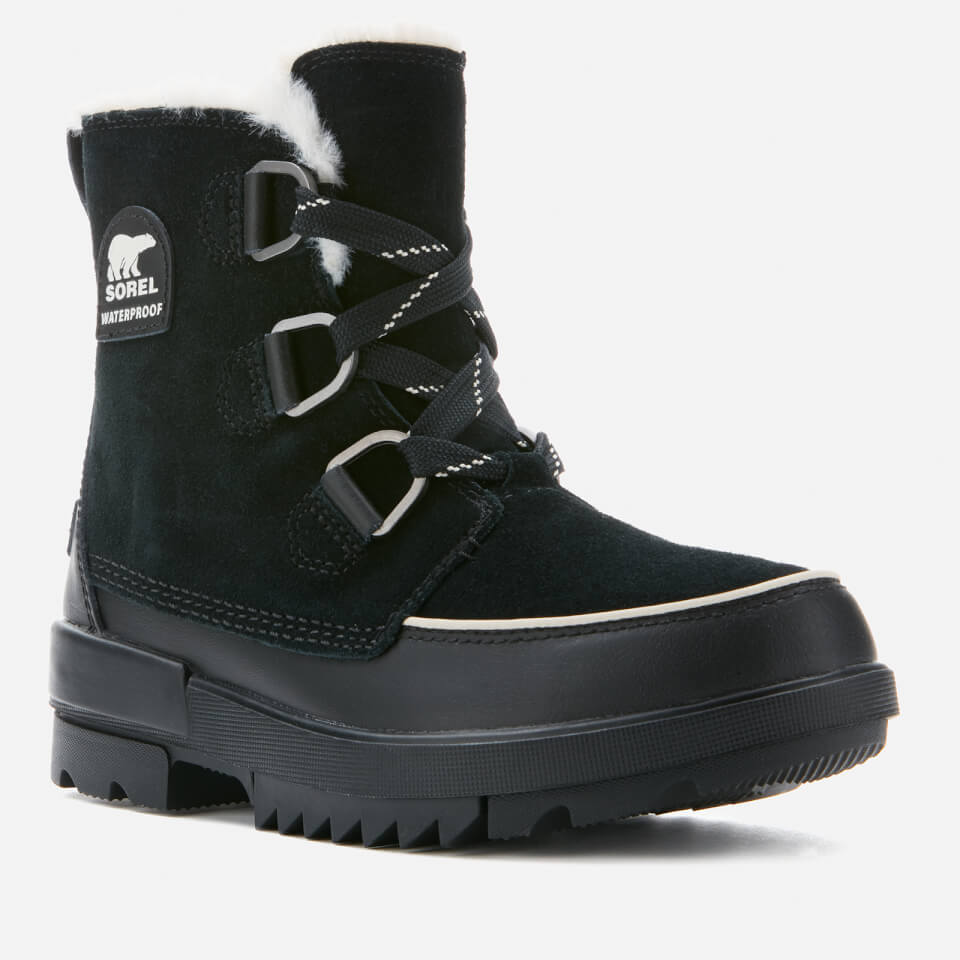 Sorel Women's Torino Waterproof Suede Hiking Style Boots - Black